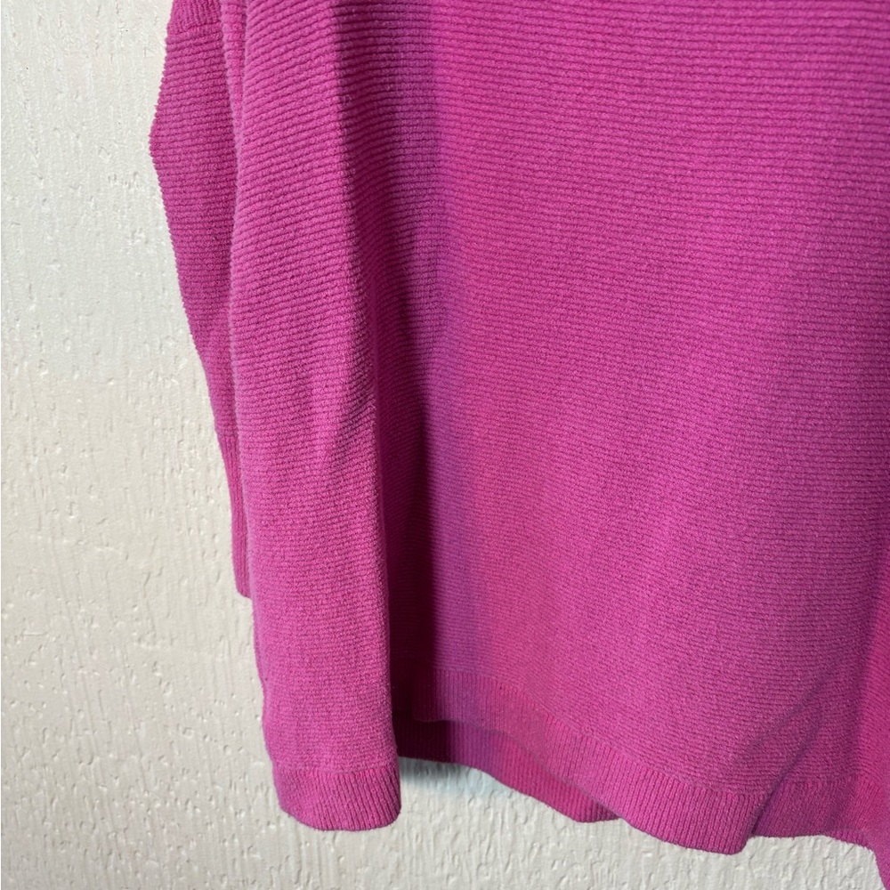 Free People Women's Vibrant Pink Ottoman Slouchy Tunic Sweater Size XS - Picture 11 of 12